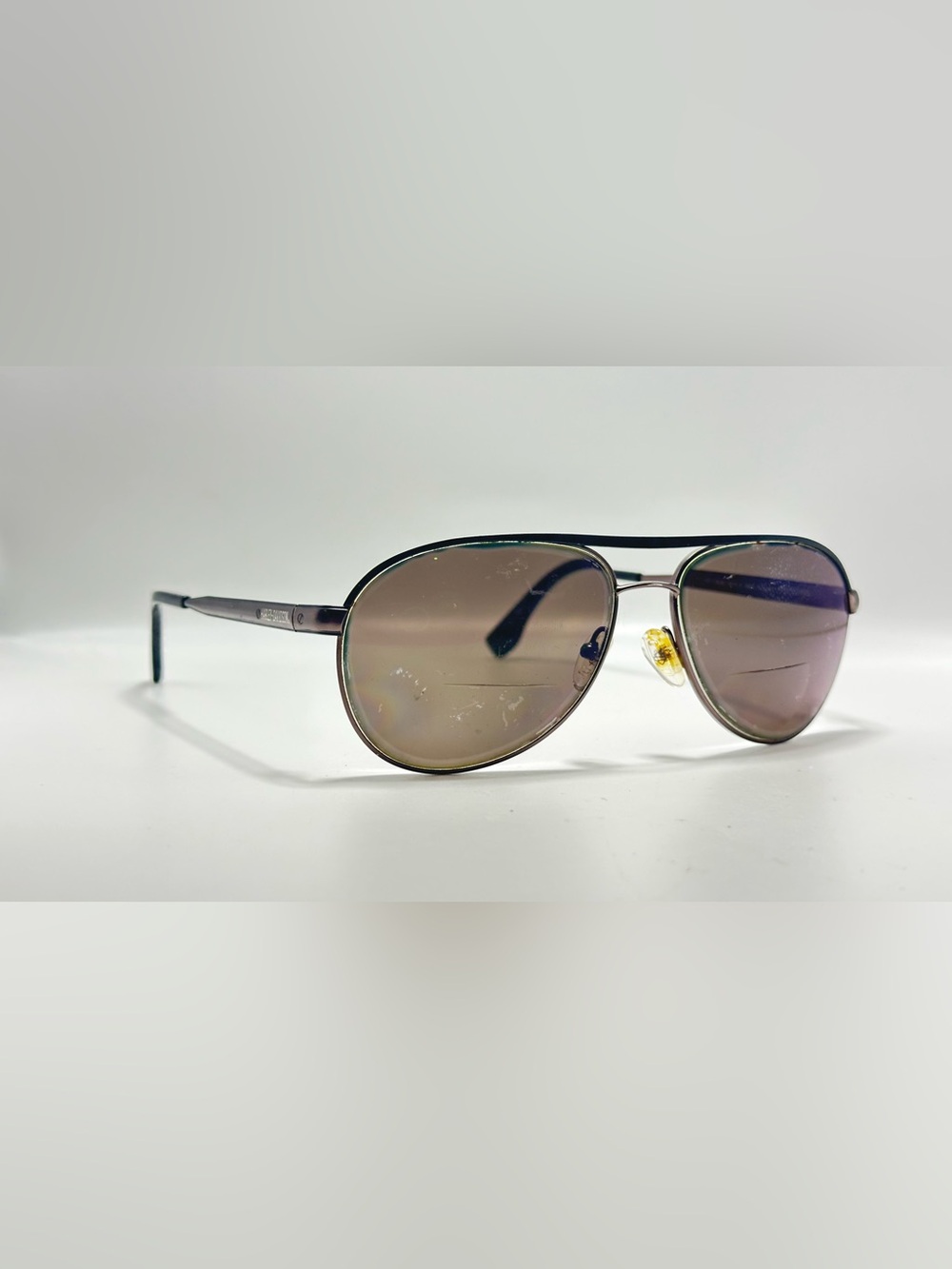 Harley Davidson HDX865 Black Gunmetal Pilot Metal Sunglasses Frames Only
